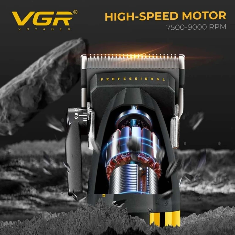  ماشین اصلاح حرفه‌ای موی سر و صورت وی جی آر مدل V-285 