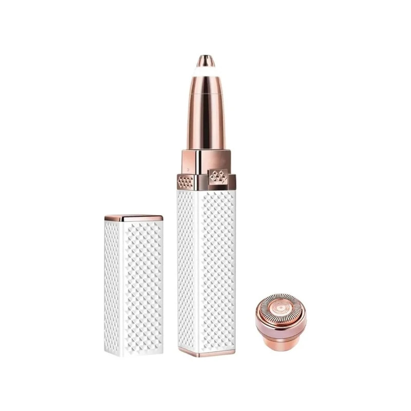  ماشین اصلاح موی بدن و صورت بانوان مدل HX-207 (دوکاره) سفید 