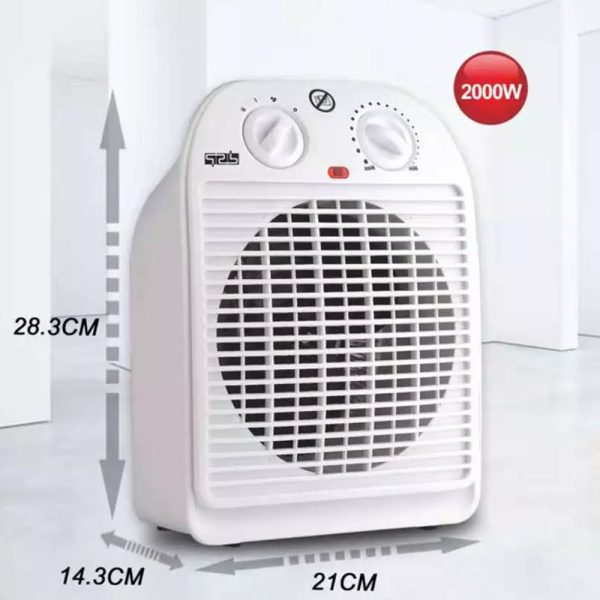 بخاری برقی فن دار DSP مدل KD3006