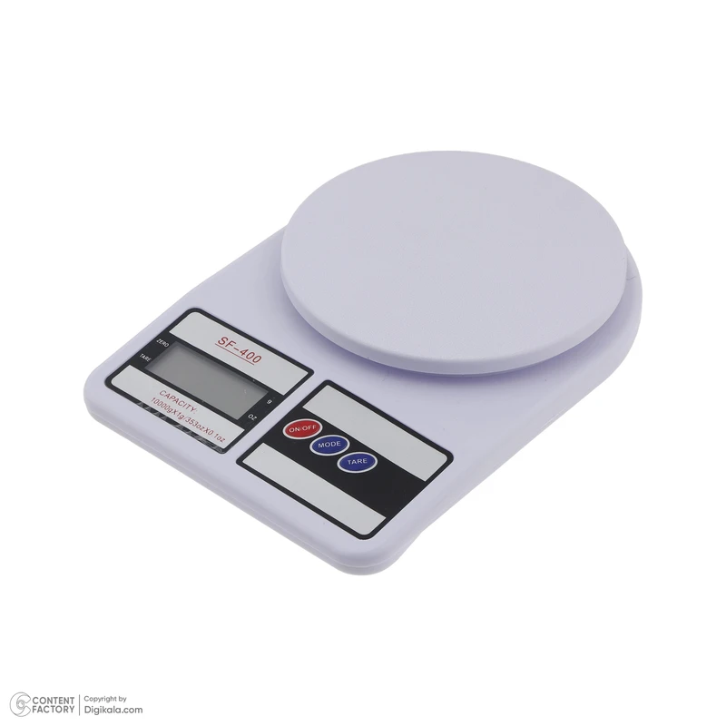  ترازوی آشپزخانه الکترونیک مدل SF-400 